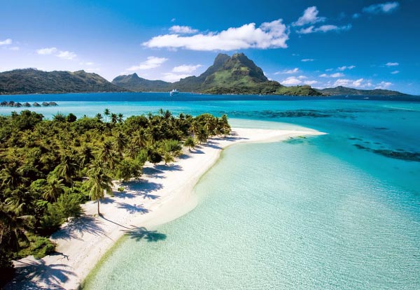 The Gorgeous Matira Beach at Bora Bora