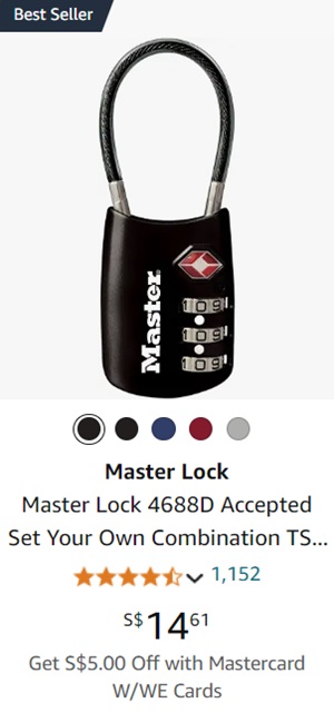 Luggage Locks