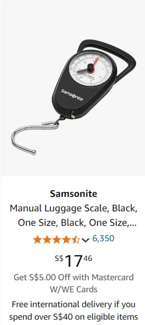 Luggage Scales