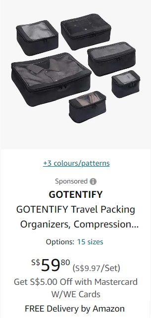 Packing Organizers